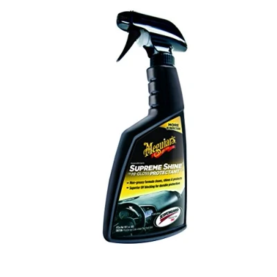 Image de Meguiar&#039;s G4016EU Spray Plastiques Intérieurs finition brillante pour Nettoyant Protecteur Anti UV Éclat Durable 473ml
