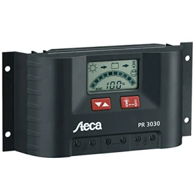 Image de Steca charge Régulateur de solaire avec écran LCD et sortie pour 12 V consommateurs jusqu&#039;à 30 A, 1 pièce, pr3030