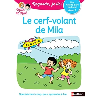 Image de Regarde je lis ! Une histoire à lire tout seul Le cerf volant de Mila Niv1 (Broché)