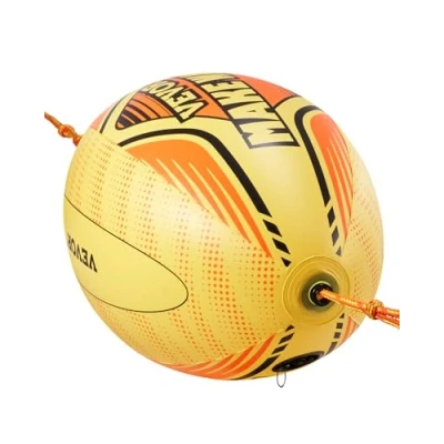Image de VEVOR Balle d&#039;Appoint pour Bouée Tractée avec Corde de Remorquage, Ballons Surpression Gonflables en PVC Épais, à Haute Résistance et Soupape Sécurité Vitesse, Sports Nautiques