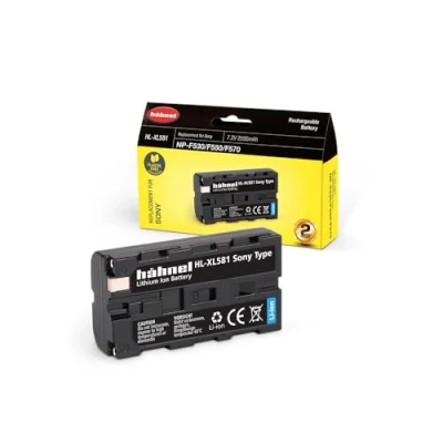 Image de Hähnel HL XL581 Batterie de remplacement compatible Sony NP F530 / F550 F570 (ref : XL581)