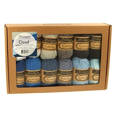 Image de Scheepjes Cloud Softfun Colour Pack 12 x 20 Gram (1 Box)