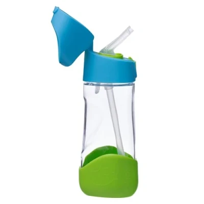 Image de b.box Gourde Enfant en Tritan™ Bouteille d&#039;Eau à Préhension Facile et Couvercle Étanche Design Moderne Cool Adapté Aux Enfants, Idéal pour Remplacer la Tasse Antifuite 450 ml