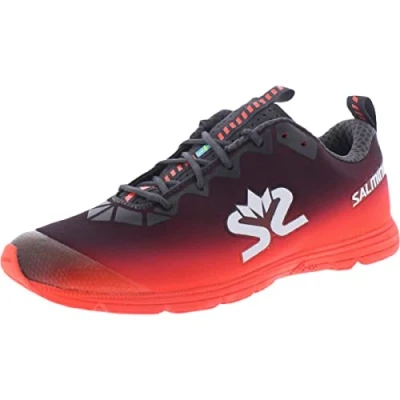 Image de Salming Damen Race 7 Wettkampfschuh Laufschuhe Dunkelgrau Rot 37 1/3