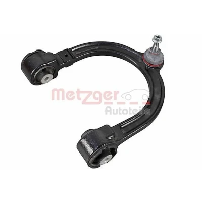 Image de METZGER 58111701 Bras de suspension avec rotule suspension, support en caoutchouc Essieu avant gauche, supérieur barre oscillant transversal