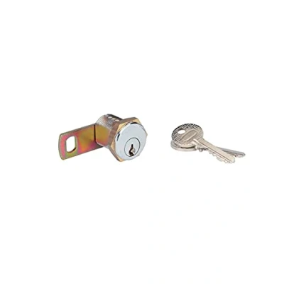 Image de THIRARD, Batteuse boîte aux lettres sur passe PTT avec came droite fixation écrou, Barillet de Norme type universel, Livré 2 clés en acier nickelé
