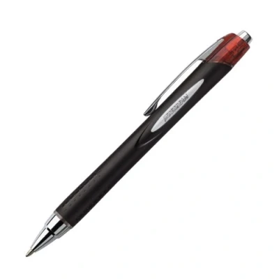 Image de Uniball Jetstream RT SXN 210 Stylo rétractable 0,45 mm Line 1.0 ball Lot de 12 Rouge