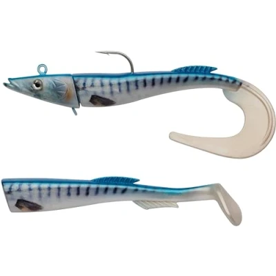 Image de Berkley Powerbait Power Sandeel Leurre Souple Polyvalent pour la Pêche en Mer, Founit avec deux Paddle le Lieu, Bar, du Bord ou Bateau, Crazy FIIIsh, Sayori