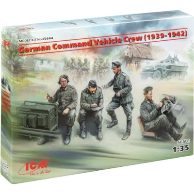 Image de ICM ICM35644 1:35 German Command Vehicle Crew (1939 42) 4 Figue