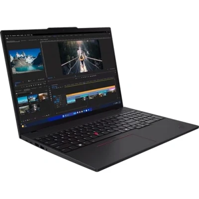 Image de Lenovo ThinkPad T16 Gen 3 Intel Core Ultra 5 125U Ordinateur portable 40,6 cm (16 ) WUXGA 16 Go DDR5 SDRAM 512 SSD Wi Fi 6E (802.11ax) Windows 11 Pro Allemand Noir Neuf