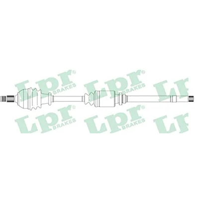 Image de LPR DS16081 Arbre de transmission 897, 864, 865 CITROËN: Berlingo / First I, I Van, Xsara 5 portes