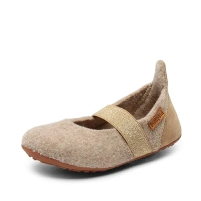 Image de Bisgaard Garçon Fille Ballet Wool Flat, Nougat, 25 EU
