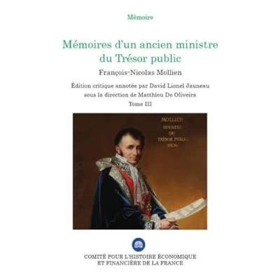 Image de MEMOIRES D UN ANCIEN MINISTRE DU TRESOR PUBLIC TOME III (3)