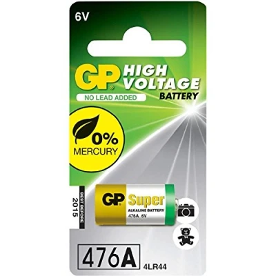 Image de GP Battery 476A (4LR44 / PX28A V28PX K28A V34PX) 6 Volt Alkaline Pack of 1