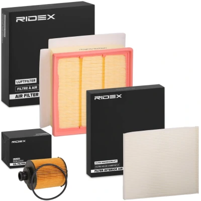 Image de MAPCO 68721 Kit de filtres à trois pièces OPEL: Corsa D 3/5 portes