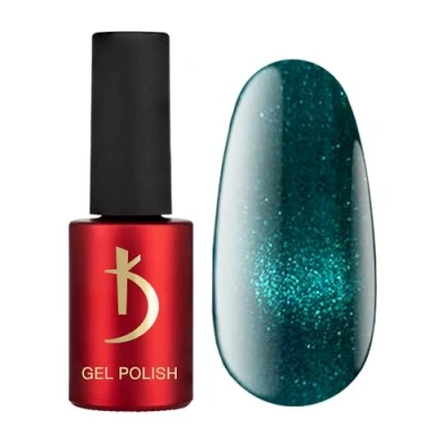 Image de Kodi Professional Vernis Semi Permanent CS06 CAT SHINE gel Nail Polish UV LED 7ml à ongles Longue durée Vert magnétique