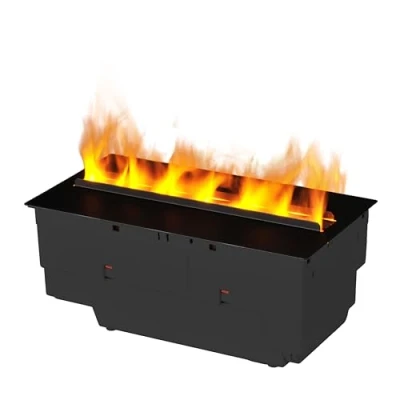 Image de DIMPLEX Insert de cheminée électrique 400/600 LED Nouveau Pulvérisation d&#039;eau Effet Flamme 3D Optimyst breveté Couvercle en Aluminium Comprend Une télécommande