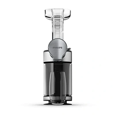 Image de Philips Extracteur de Jus 200W, 1L, Appli Recettes HomeID, Grande Cheminée, Nettoyage Rapide (HR1949/20)