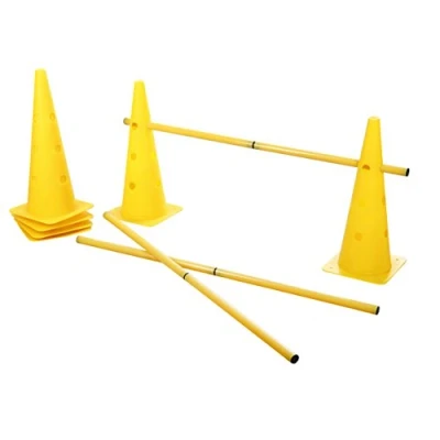Image de Kerbl Agilité Set Pylône 3 obstacles Rouge/Jaune
