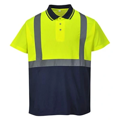 Image de Portwest S479 Polo Bicolore Jaune/Marine, 4XL