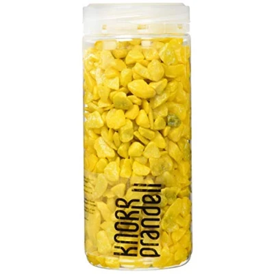 Image de Knorr Prandell 218236203 Pierres décoratives Jaune 9 13 mm 500 ml