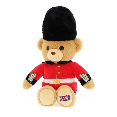 Image de Keel Toys Guardsman Bear Ours Peluche, SL4144, Multicolore, Petit