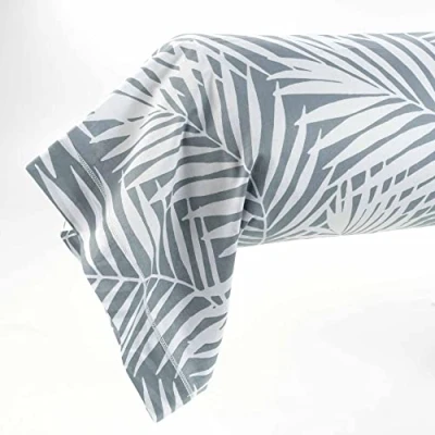 Image de douceur d&#039;intérieur, Taie de Traversin (85 x 185 cm) Botania Sauge, 100 % Coton