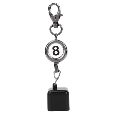 Image de VIFER Porte Craie Retractable Billiards Snooker Pool Cue Portable Dessin Clés Noir