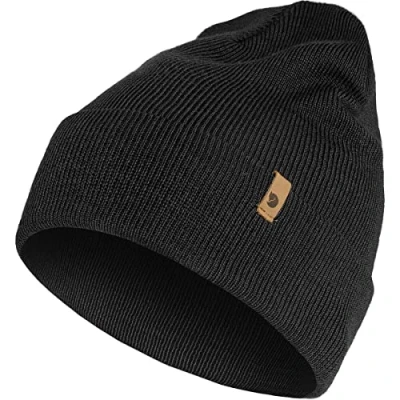 Image de FJÄLLRÄVEN Mixte Classic Knit Hat Chapeau, Noir, FR : Taille unique (Taille Fabricant OneSize) EU