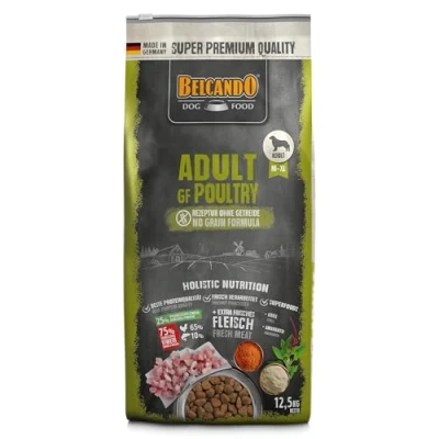 Image de BELCANDO Adult GF Poultry [12,5 kg] Nourriture pour Chiens sans céréales sèche avec volaille complète à partir de 1 an