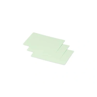 Image de Clairefontaine 1240C Paquet de 25 Cartes Simples Format 7x9,5cm 210g/m² Coloris Vert Cartons d&#039;Invitation Evènements et Correspondance Gamme Pollen Papier Premium Lisse