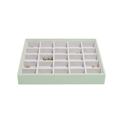Image de Stackers Boîte à bijoux classique Vert sauge Taille M