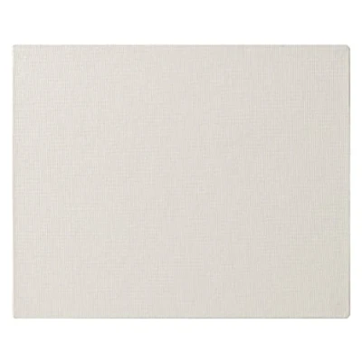 Image de Clairefontaine 33998C Un carton à peindre avec enduction blanche 27x22 cm (format 3F portrait), épaisseur 3mm, toilé blanc