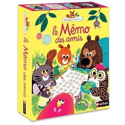 Image de Edmond et ses amis Le mémo des jeu de memory Dès 4 ans