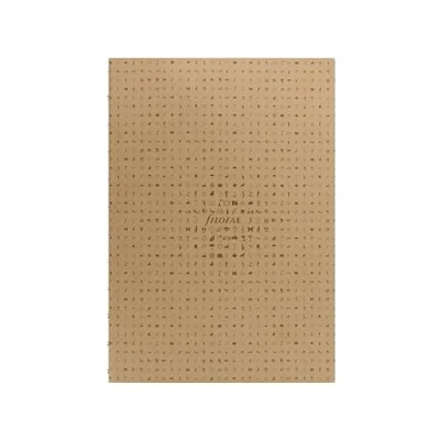 Image de FILOFAX Recharge carnet de notes ligné format A5 coloris kraft