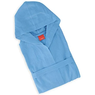 Image de Gabel Golf Peignoir à capuche, coton, bleu clair, large