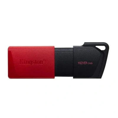 Image de Kingston DataTraveler Exodia M Clé USB 3.2 Gen 1 DTXM/128GB avec capuchon mobile (Noir + Rouge)