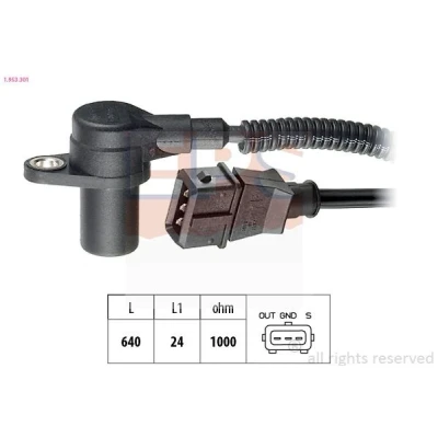 Image de Capteur d&#039;angle, vilebrequin EPS 1.953.301