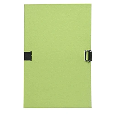 Image de Exacompta Réf. 38000H 1 chemise à dos extensible en papier recyclé Forever jusqu&#039;à 13 cm fermeture par sangle dimensions 24 x 32 pour format A4 couleurs aléatoires