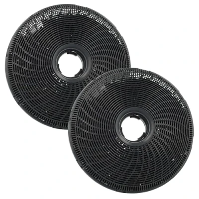 Image de vhbw 2x Filtres à charbon actif remplacement pour Best ECFB02, ECFBLL01, Model 190, Type D190 hotte aspirante