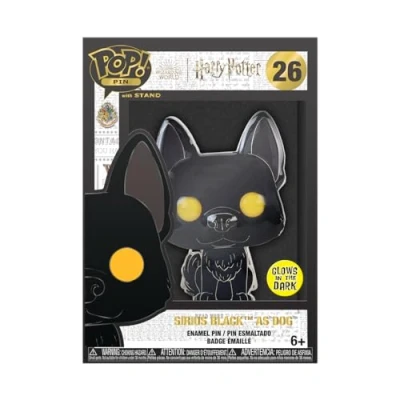 Image de Funko Large Pop! Enamel Pin Harry Potter POA 20th Sirius Black As DogPin en Émail Broche Fantaisie Mignonne à Collectionner pour Les Sacs Dos et Idée de Cadeau