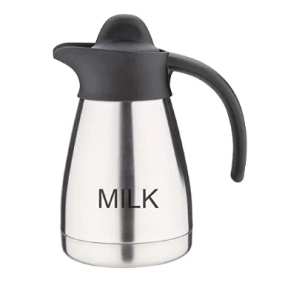 Image de Olympia CL371 Carafe isotherme gravée « lait » avec bouteilleà visser 0,5 l