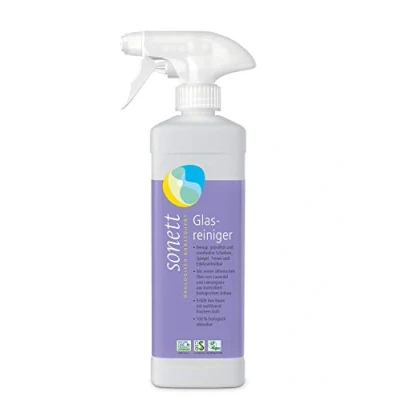 Image de Sonett Nettoyant pour vitres : aux huiles essentielles pures de lavande et citronnelle, 500 ml.