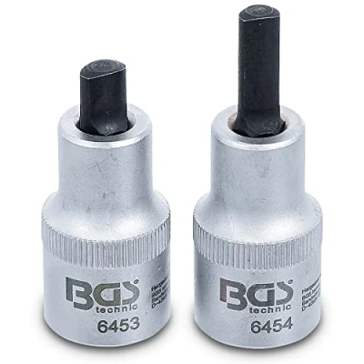 Image de BGS 6455 Jeu de douilles d’écartement serrage jambe force 12,5 mm (1/2&quot;) 5 x 7 &amp; 5,5 8,2 2 pièces