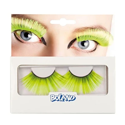 Image de Boland BOL01616 Cils longs autocollants Jaune fluo