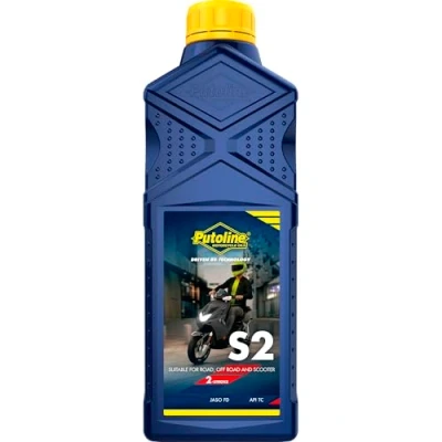 Image de HUILE MOTEUR 2T PUTOLINE S2 (1L) SEMI SYNTHETIQUE