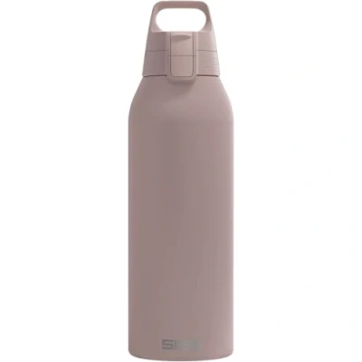 Image de Sigg Gourde Inox Shield ONE Dusk Convient Aux Boissons Gazeuses Étanche &amp; Légère Sans BPA Acier Inoxydable 18/8 Violet clair 1.5 L