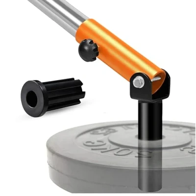 Image de Yes4All AQ16 Orange T Bar Row Insert Fit 5cm Olympic Bars, Full 360 Swivel Great for Back, Muscle, Arm, Body &amp; Support Deadlifts, Squats Home Gym
