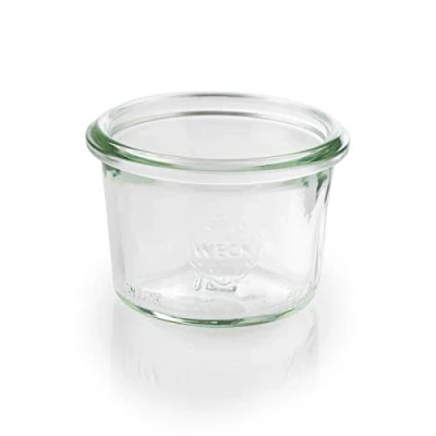Image de APS 12 bocaux originaux WECK 80 ml, Ø 6 cm, H : 5,5 bocal à conserve, décoratif, dessert, de stockage, lavable au lave vaisselle