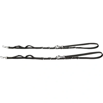 Image de Harry&#039;s Horse Rênes fixes réglables avec élastique Cob Noir